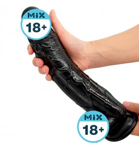 MIX - XXXL Extra-Large Soft Realistic Dildo (L:30cm - D:5.5cm)